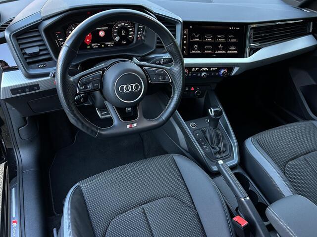 Audi A1 Sportback 30 TFSI S edition /Apple Carplay/Clima&Cruise contr./Stoelverw./Parkeersens.V+A+Cam./Half lederen sportstoelen/LED/Navi/(MET GARANTIE*)