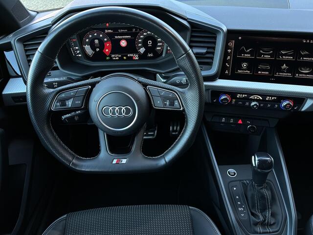Audi A1 Sportback 30 TFSI S edition /Apple Carplay/Clima&Cruise contr./Stoelverw./Parkeersens.V+A+Cam./Half lederen sportstoelen/LED/Navi/(MET GARANTIE*)