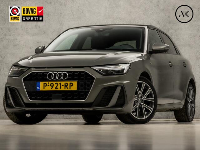 Audi A1 Sportback 30 TFSI S-Line Sport (APPLE CARPLAY, ZWART HEMEL, SFEERVERLICHTING, STOELVERWARMING, SPORTSTOELEN, GETINT GLAS, LED KOPLAMPEN, CRUISE, NIEUWSTAAT)