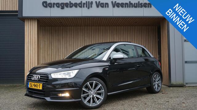 Audi A1 1.0 TFSI 95pk 3Drs 2x S-Line Automaat Pano.Dak BOSE Navi LED 17inch LM *Zeer Nette A1* NL auto!