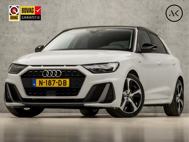 Audi A1 Sportback 30 TFSI S-Line Sport (APPLE CARPLAY, GROOT NAVI, ZWART DAK, CLIMATE, LED KOPLAMPEN, SPORTSTOELEN, GETINT GLAS, PARKEERSENSOREN, DAKSPOILER, NIEUWSTAAT)