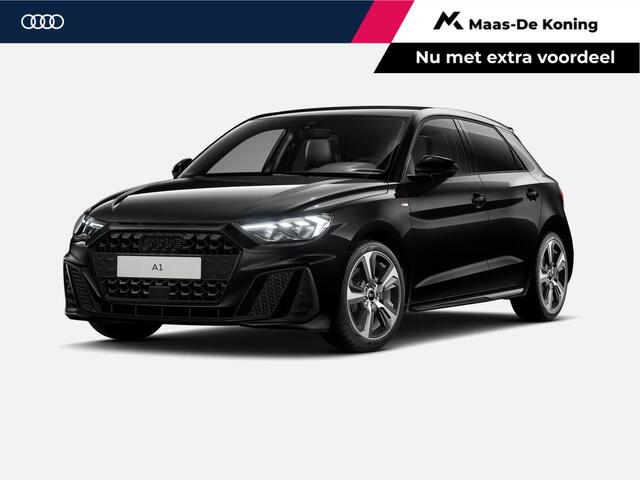 Audi A1 Sportback 25 TFSI S edition 95 PK · Achteruitrijcamera · Optiekpakket zwart plus · Privacy glas · Stoelverwarming voorin