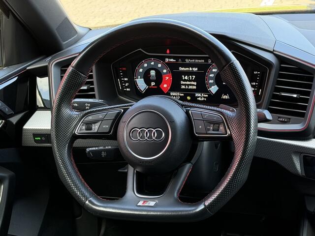 Audi A1 Sportpack 35 TFSI 150pk S-Line Matrix Sfeerverlichting Rode Stiksels