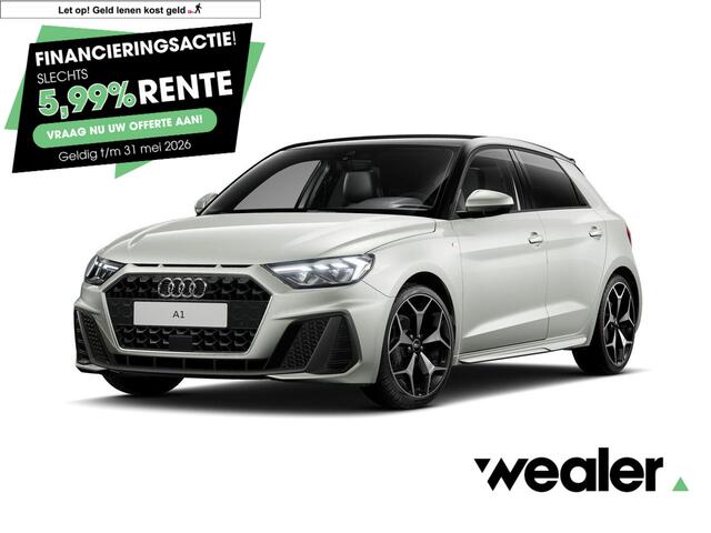 Audi A1 Sportback 25 TFSI S edition | 95 PK | Automaat | Adaptive cruise control | Dodehoek detectie | S line |