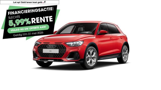 Audi A1 allstreet 35 TFSI Advanced edition | 150 PK | Automaat | Adaptive cruise control | Climate control | Apple Carplay/Android Auto | S line interieur |