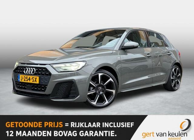 Audi A1 SPORTBACK 25 TFSI S-LINE SPORT HALF LEER/CRUISE/LED/18/VIRTUAL/NL-AUTO