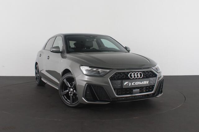 Audi A1 Sportback 30 TFSI S line > 116pk/Chronos Gray en zwart dak/17inch/stoelverwarming