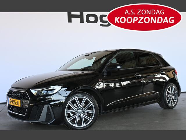 Audi A1 Sportback 30 2x S-line Automaat Navigatie Carplay Virtual Stoelverwarming Goed Onderhouden! Inruil Mogelijk!