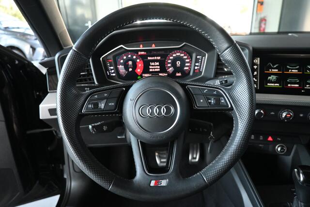 Audi A1 Sportback 30 2x S-line Automaat Navigatie Carplay Virtual Stoelverwarming Goed Onderhouden! Inruil Mogelijk!
