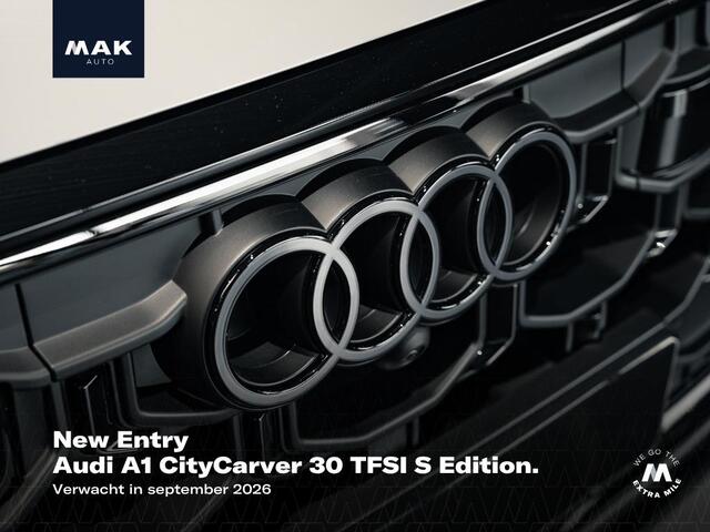 Audi A1 CityCarver 30 TFSI S Edition , Edition One, Performance Dynamic, B&O, camera, keyless, MMI+, virtual