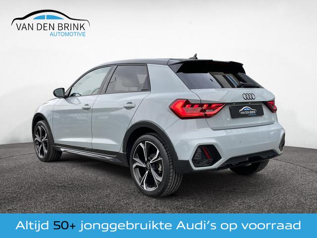 Audi A1 allstreet 30 TFSI S-line Black Ed. Pijl grijs