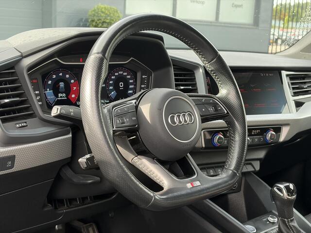 Audi A1 Sportback 40 TFSI Pro Line S ?Virtual Cockpit?Camera?Carplay?Leder?200pk?Automaat?Keyless?Clima?Cruise?Pdc V+A?17'' Lm velgen?N.A.P?Apk tot 03-2028