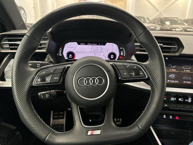 Audi A3 Limousine 30 Tfsi 110pk S-tronic S edition · Panoramadak · Apple/Android Car Play · Navi · Zwart Optiek · 17'' Inch · Garantie t/m 24-03-2028 of 100.000km