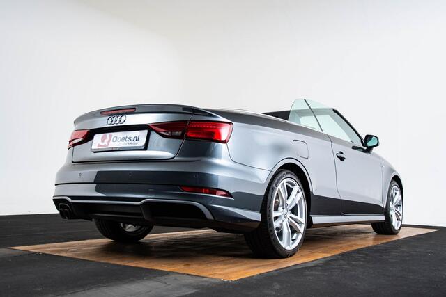 Audi A3 Cabriolet 1.5 TFSI CoD Sport S Line Edition S line exterieur - Windschot - Verwarmbare voorstoelen - Hoofdruimteverwarming - Wegrijassistent - Sportonderstel - Lichtpakket - Parkeerhulp plus - MMI navigatie -