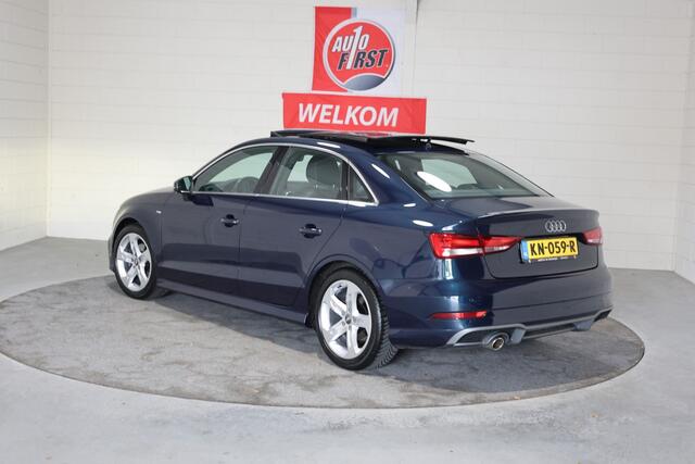 Audi A3 Limousine 1.0 TFSI Sport Pro Line S, Panoramadak, Cruisecontrol, Climate control, Navigatie, Sportinterieur, Org. NL auto, 17 inch lichtmetaal, Bang en Olufsen
