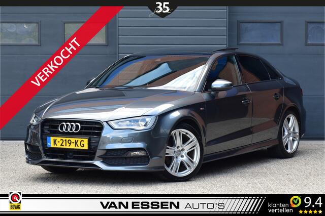 Audi A3 Limousine 1.4 TFSI CoD Ambiente Pro Line Plus Navi Pano ACC Trekhaak Keyless Perfect Onderhouden!