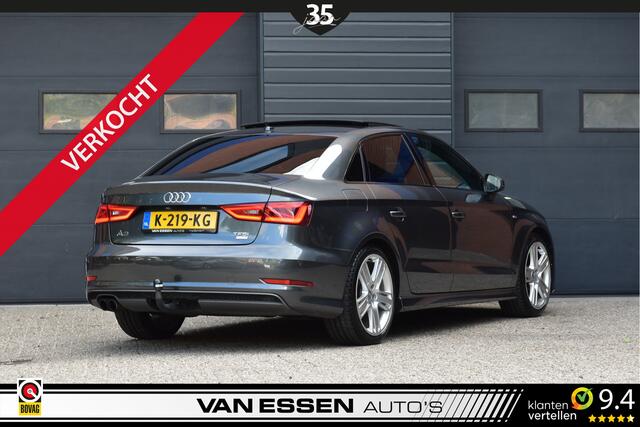 Audi A3 Limousine 1.4 TFSI CoD Ambiente Pro Line Plus Navi Pano ACC Trekhaak Keyless Perfect Onderhouden!