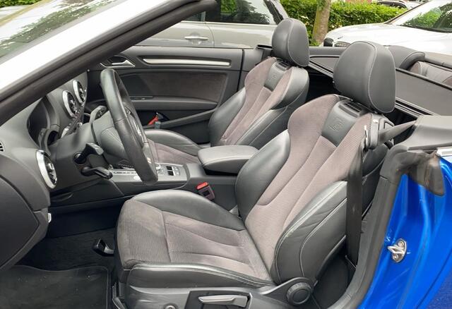 Audi A3 Cabriolet 35 TFSI CoD Advance Sport / Trekhaak / Virtual Cockpit / Windscherm / B&O / Leder&Alcantara / 18'' / Keyless / Nekverwarming / Navigatie / Hill Hold / Cruise Control