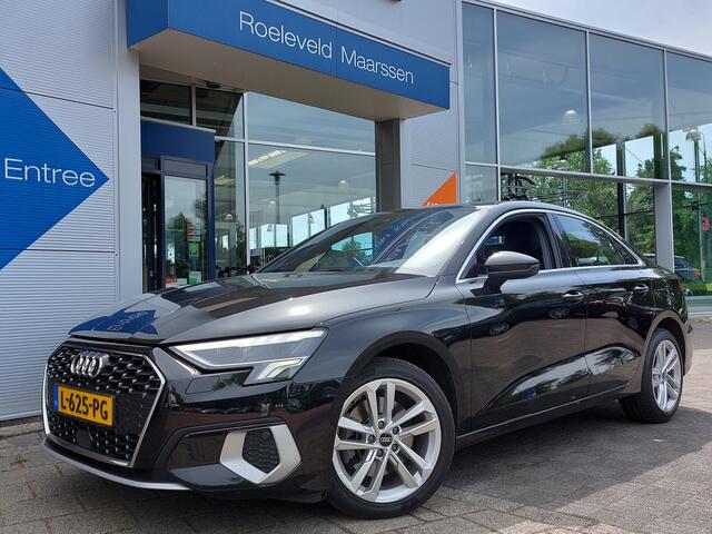 Audi A3 Limousine 30 TFSI 110pk Business Edition | Navi | Clima | Cruise | Led Koplampen+Achterlichten | Rijstrook+Licht+Regensensor | Pdc | Stoelverwarming | Sportstoelen | 17''lm