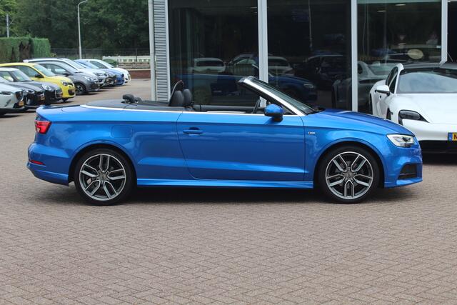 Audi A3 Cabriolet 35 TFSI CoD Advance Sport / Trekhaak / Virtual Cockpit / Windscherm / B&O / Leder&Alcantara / 18'' / Keyless / Nekverwarming / Navigatie / Hill Hold / Cruise Control