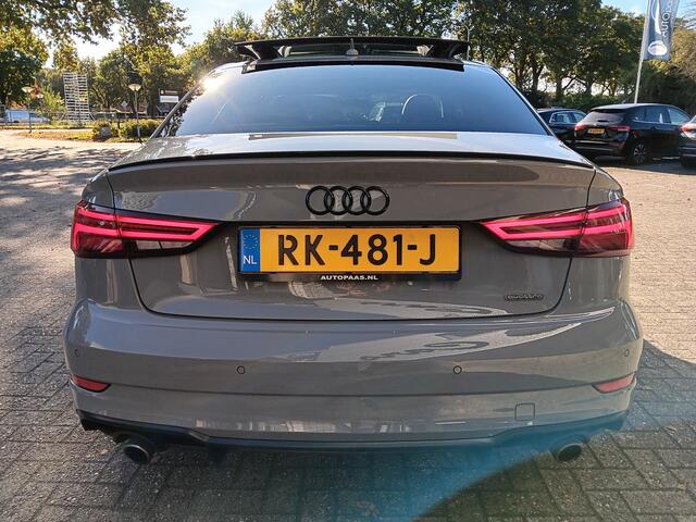 Audi A3 Limousine 2.0 TFSI 191pk automaat quattro Sport S Line Edition PANO Virtual dash Leer Trekh ¤ 64000.-nwprijs