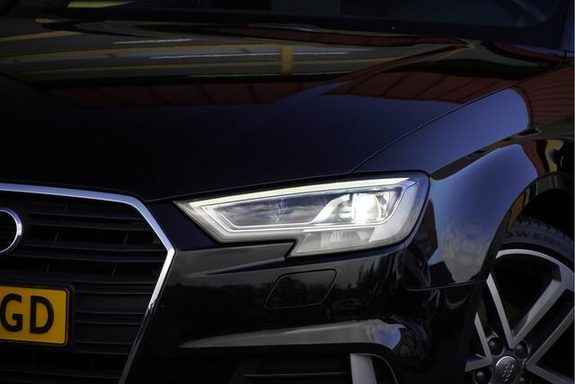 Audi A3 Limousine 30 TDI Advance Sport BJ2019 Lmv 18" | Led | Pdc | Navi | Dynamische knipperlichten | Climate control | Cruise control | Sportstoelen | Verwarmde voorstoelen | Zwarte hemel | Extra getint glas