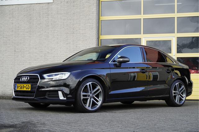 Audi A3 Limousine 30 TDI Advance Sport BJ2019 Lmv 18" | Led | Pdc | Navi | Dynamische knipperlichten | Climate control | Cruise control | Sportstoelen | Verwarmde voorstoelen | Zwarte hemel | Extra getint glas