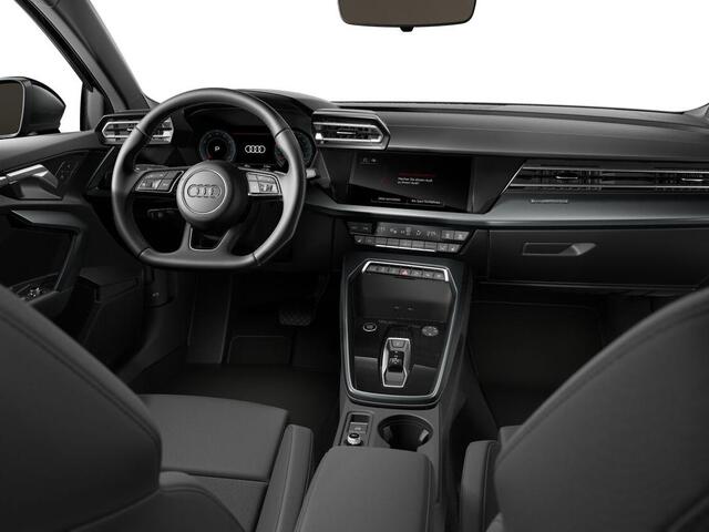 Audi A3 Limousine 30 TFSI Advanced edition 116 PK · Assis.pak Driving+Parking plus · Optiekpakket zwart plus · Privacyglas
