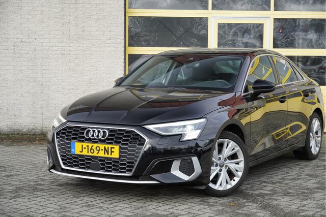 Audi A3 Limousine 35 TFSI 150PK! Automaat Business Edition BJ2020 Lmv 17" | Led | Pdc | Navi | Dynamische knipperlichten | App-Connect | Virtual cockpit | Climate control | Cruise control | Sportstoelen | Getint glas