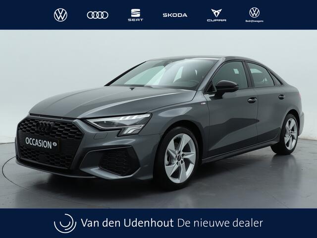 Audi A3 Limousine 30 TFSI S-Line edition 110 pk S-Tronic Zwart optiek | LMV | PDC | Navigatie | Carplay 36