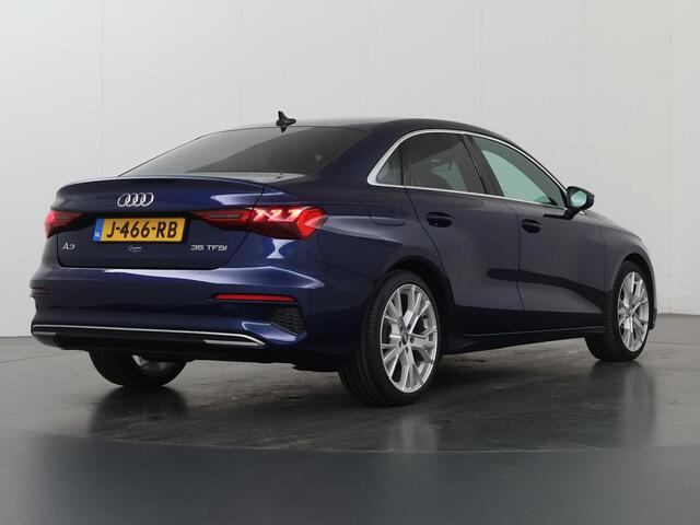 Audi A3 Limousine 35 TFSI Business edition | Adaptieve Cruise Control | Trekhaak afneembaar | Dynamic LED | Sportstoelen | Digitaal Dashboard | DAB | Navigatie | Climate Control | Privacy Glass |