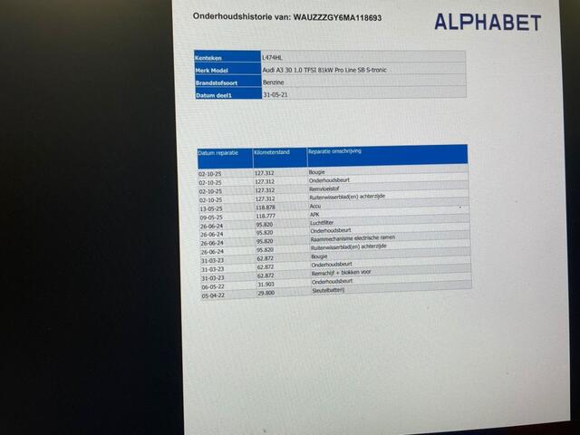Audi A3 30 TFSI Pro Line Automaat - Digitaal Cockpit, Carplay