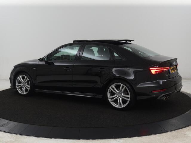 Audi A3 35 TFSI Advance Sport | Panoramadak | S-Line | Stoelverwarming | Half leder | Carplay | Virtual Cockpit | Navigatie | Cruise control | Full LED | DAB | Sportstoelen | Parkeerhulp