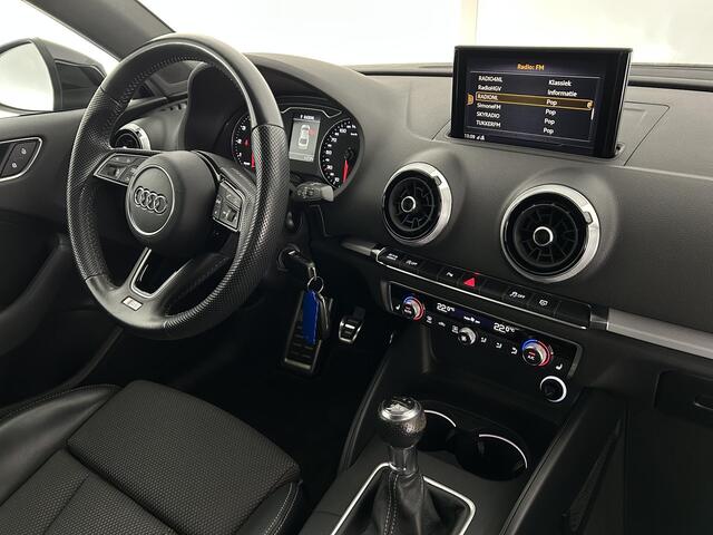 Audi A3 Limousine 1.0 TFSI 116pk H6 2x S-Line Led Navigatie Clima Cruise Stoelverwarming