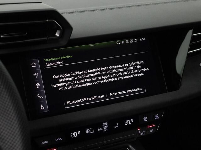 Audi A3 Limousine S edition 35 TFSI 150 pk | Glazen panoramadak | Sportstoelen zwart microvezel-kunstleder | SONOS Premium Sound System met 3D-geluid