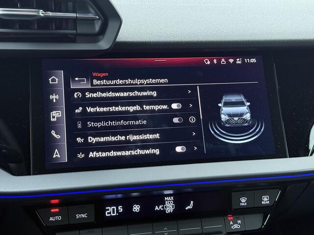 Audi A3 Limousine Pro Line 35 TFSI 150 pk 7 versn. S-tronic | Ambient Lighting | Achteruitrijcamera | 18 Inch | Sportstoelen | Led-verlichting | Adaptive Cruise Control | Getinten Ramen achter |