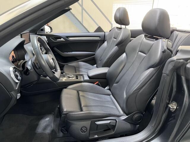 Audi A3 Cabriolet 40 TFSI CoD S-LINE Quattro ** MATRIX, LEDER, VIRTUAL, NEKVERW, 19-inch LMV ** UNFALLFREI - SUPER UITV ** ** INFORMEER OOK NAAR ONZE AANTREKKELIJKE FINANCIAL-LEASE TARIEVEN **