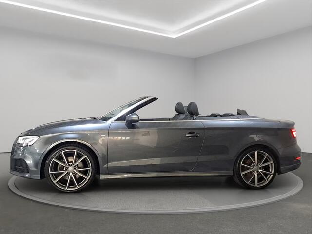 Audi A3 Cabriolet 40 TFSI CoD S-LINE Quattro ** MATRIX, LEDER, VIRTUAL, NEKVERW, 19-inch LMV ** UNFALLFREI - SUPER UITV ** ** INFORMEER OOK NAAR ONZE AANTREKKELIJKE FINANCIAL-LEASE TARIEVEN **