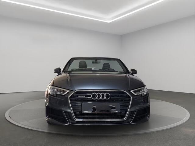 Audi A3 Cabriolet 40 TFSI CoD S-LINE Quattro ** MATRIX, LEDER, VIRTUAL, NEKVERW, 19-inch LMV ** UNFALLFREI - SUPER UITV ** ** INFORMEER OOK NAAR ONZE AANTREKKELIJKE FINANCIAL-LEASE TARIEVEN **