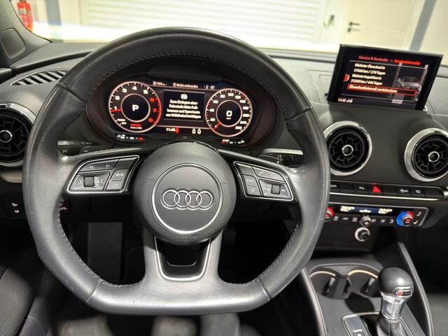 Audi A3 Cabriolet 40 TFSI CoD S-LINE Quattro ** MATRIX, LEDER, VIRTUAL, NEKVERW, 19-inch LMV ** UNFALLFREI - SUPER UITV ** ** INFORMEER OOK NAAR ONZE AANTREKKELIJKE FINANCIAL-LEASE TARIEVEN **