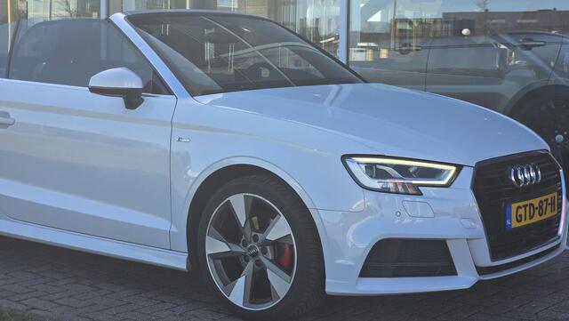 Audi A3 Cabriolet 1.5 TFSI CoD Sport S Line Edition | Automaat | ACC | DC | Stoelverwarming | Trekhaak | PDC | Camera