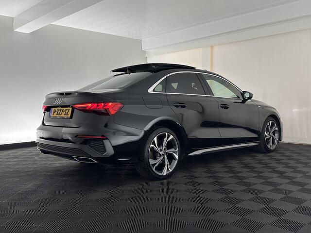 Audi A3 Limousine 30 TFSI S edition S-Line Aut. *PANO | LEATHER-FABRIC | FULL-LED | AMBIENTLIGHT | SPORTSEATS | DIGI-COCKPIT | NAVI-FULLMAP | PRIVACYGLASS | SHIFTPADDLES | DAB+ | CRUISE | PDC | 18"ALU*