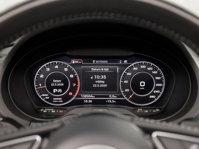 Audi A3 1.4 TFSI CoD S-Line Sport 150Pk Automaat (2X S-LINE, VIRTUAL COCKPIT, BANG&OLUFSEN, NEKVERWARMING, LEDER/ALCANTARA, WINDSCHERM, KEYLESS, SOFTTOP, APPLE CARPLAY, NIEUWE APK, NIEUWSTAAT)