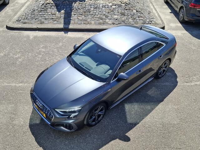Audi A3 Limousine 30 TFSI S LINE 1e EIGENAAR VIRTUAL COCKPIT 18 INCH ECC CRUISE NAVI LED HALF LEER