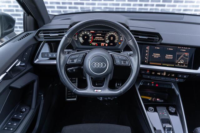 Audi A3 Limousine 30 TFSI S-Tronic S edition | Panoramadak | Bang Olufsen Audio | Lichtmetalen Velgen 18 inch | Carban Achterspoiler | Privacy Glas | Virtual Cockpit | MMI Navigatie | Parkeersensoren | Apple Carplay | Android Auto | Climate Control | Cruise Contr