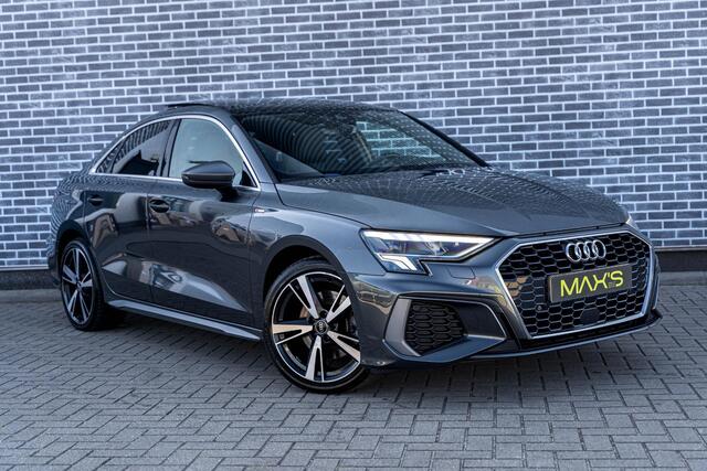 Audi A3 Limousine 30 TFSI S-Tronic S edition | Panoramadak | Bang Olufsen Audio | Lichtmetalen Velgen 18 inch | Carban Achterspoiler | Privacy Glas | Virtual Cockpit | MMI Navigatie | Parkeersensoren | Apple Carplay | Android Auto | Climate Control | Cruise Contr