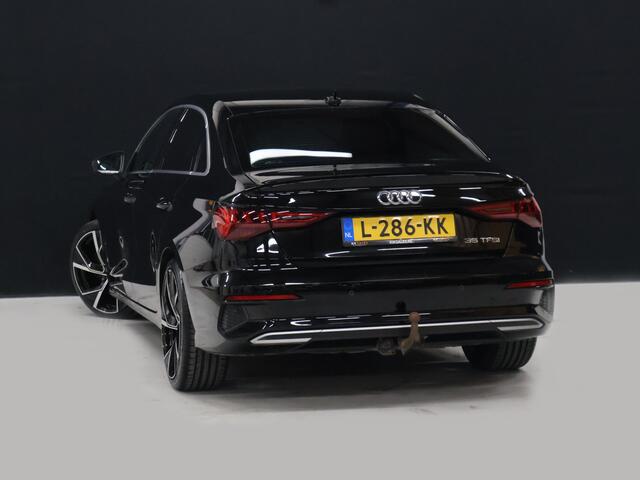 Audi A3 Limousine 35 TFSI Business edition [ADAPTIVE CRUISE, APPLE CARPLAY, TREKHAAK AFNEEMBAAR, ANDROID, VIRTUAL COCKPIT, FULL LED, GROOT NAVIGATIE, DRAADLOOS OPLADEN, SPORTSTOELEN, SPORTONDERSTEL, LANE ASSIST, PDC ACHTER, CLIMATE CO