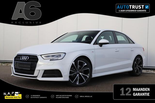 Audi A3 Limousine 30 TFSI Sport S Line Edition Automaat Half Leder Sportstoelen Nieuwe 18 inch Velgen Vredestein All-season Banden! Full LED Navigatie Bluetooth Climate Cruise Parkeersensor