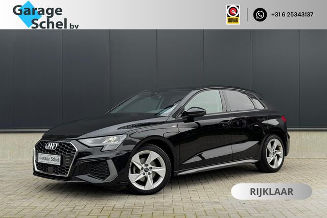 Audi A3 SPORTBACK 30 TFSI S Edition - Virtual Cockpit - Navi - Stoelverwarming - Draadloos Laden - LED - Business-pakket - Rijklaar