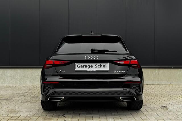 Audi A3 SPORTBACK 30 TFSI S Edition - Virtual Cockpit - Navi - Stoelverwarming - Draadloos Laden - LED - Business-pakket - Rijklaar